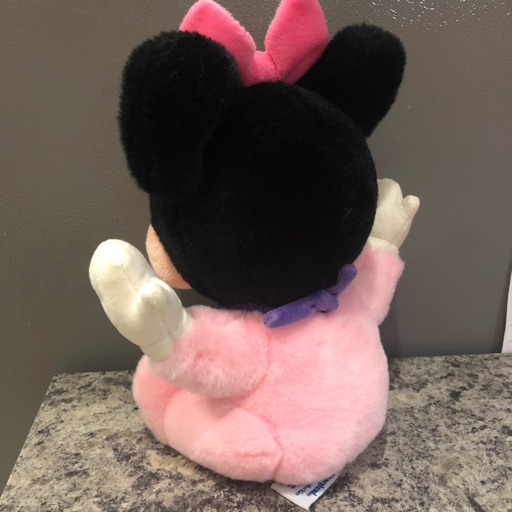 Disney Baby Minnie Mouse Plush Stuffed Animal Toy - Picture 7 of 9